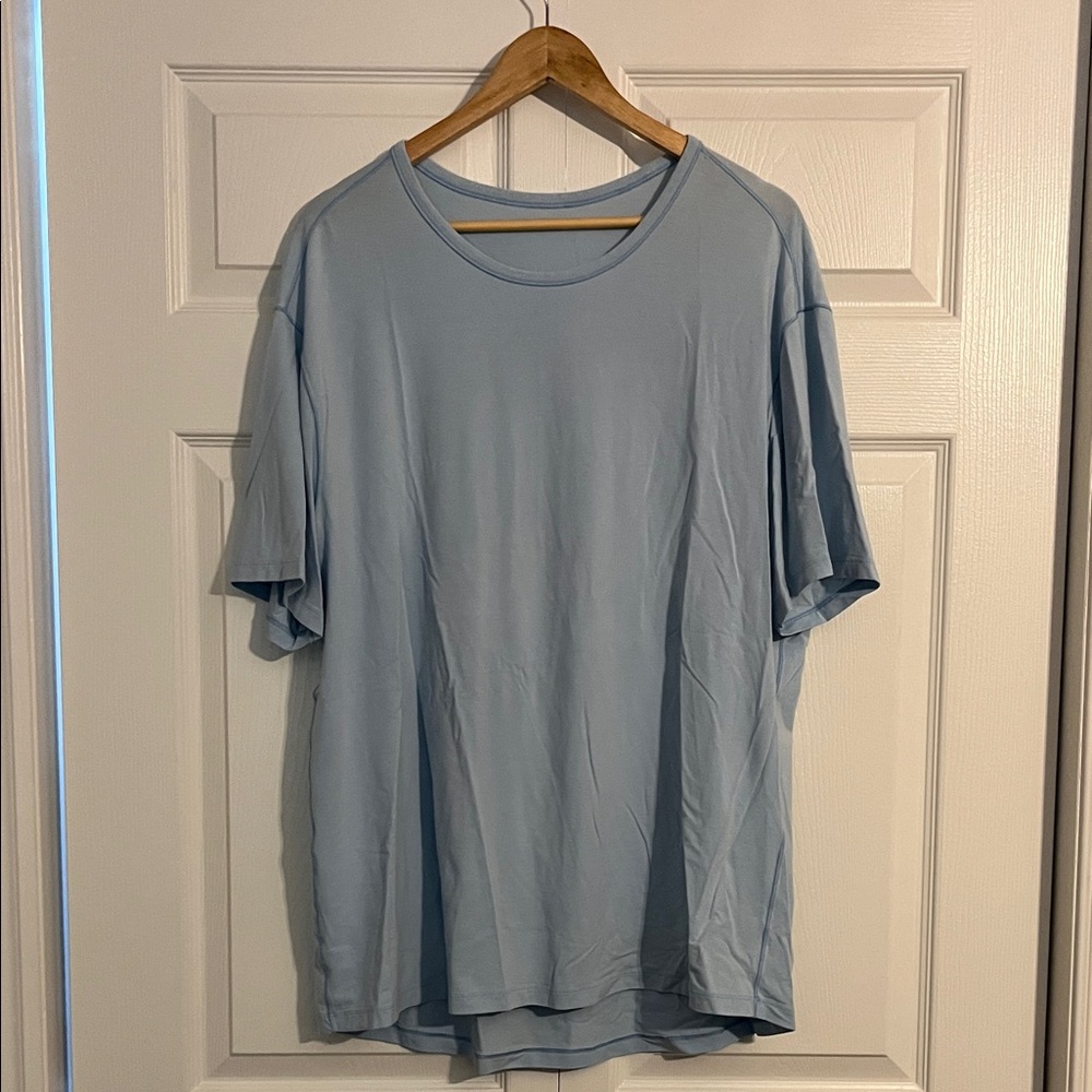 Lululemon Athletica Light Blue Men's Shirt